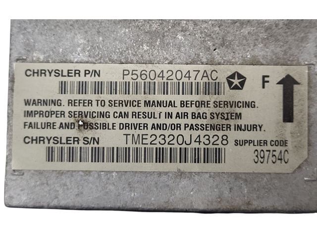 Блок подушек безопасности 39754C Jeep Grand Cherokee (WJ)