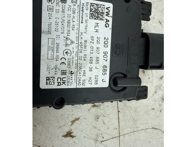 Модуль управления слепым пятном 2Q0907685J, 2Q0907685J Volkswagen Golf VIII