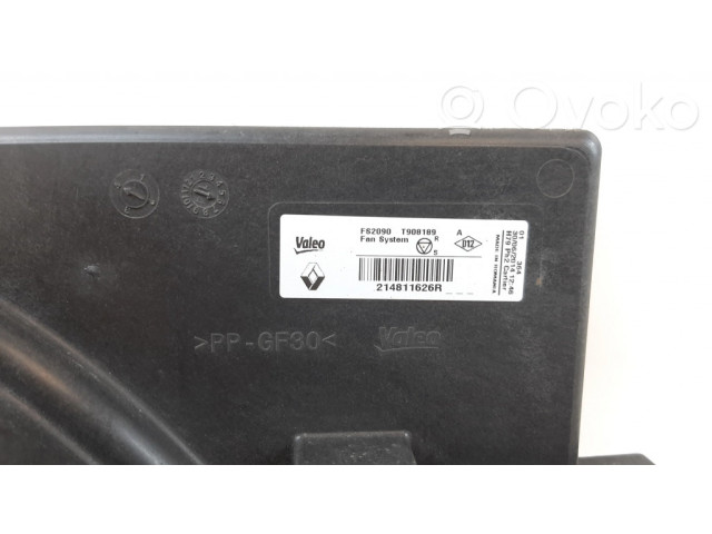 Вентилятор радиатора 214811626R Dacia Duster 1.5