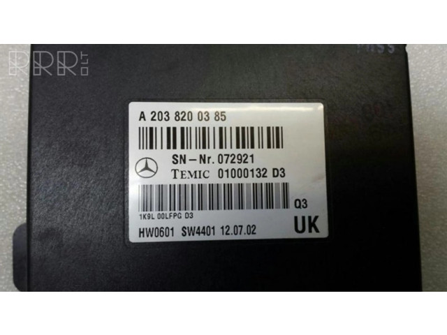 Блок управления голосом A2038200385   Mercedes-Benz CL C215