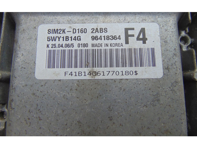 Řídící jednotka 96418364, 5WY1B14G Chevrolet Epica 2007