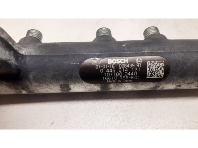 Vstřikovací lišta 0445214121, 16610RSRE01 Honda Civic pro naftový motor 2.2