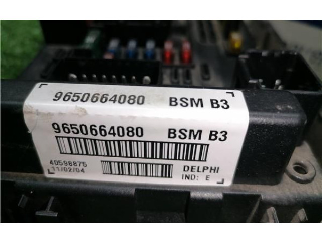 Блок предохранителей BSMB3, 9650664080 Citroen Xsara