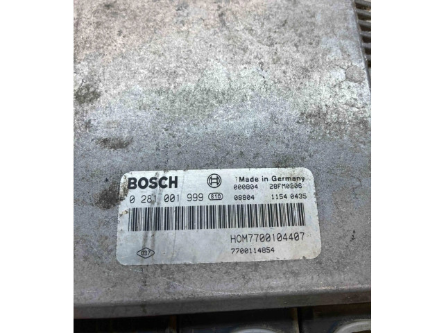 Řídící jednotka 7700104407, 0281001999 Renault Espace III 1997