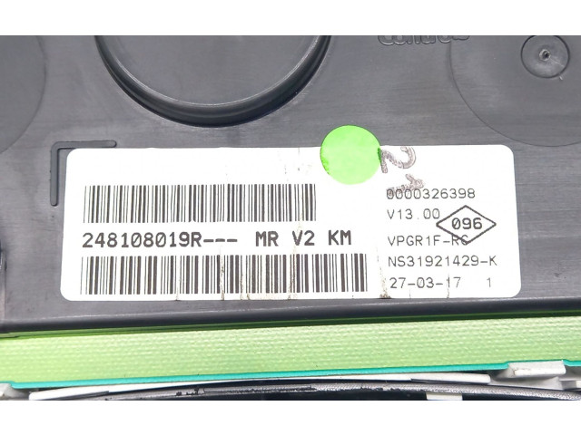 Панель приборов 248108019R, 8000326398 Dacia Sandero