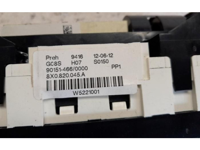 Блок управления климат-контролем 8X0820045A, 90151466 Audi A1