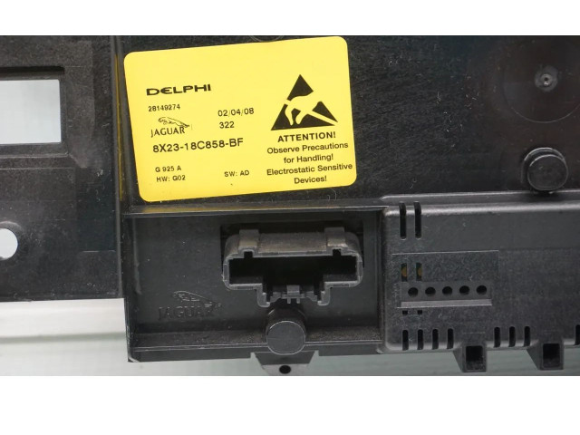 Блок управления климат-контролем 8X23-18C858-BF   Jaguar XF