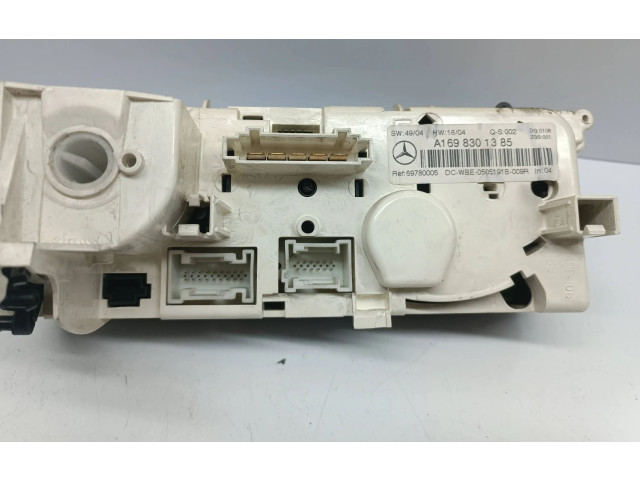 Блок управления климат-контролем A1698301385, 69780005 Mercedes-Benz A W169