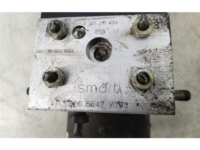 Вентилятор печки 0006647V003 Smart ForTwo I