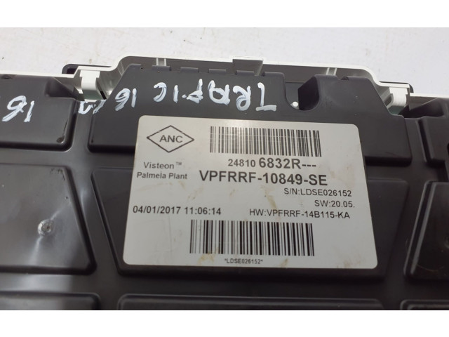 Спидометр (приборный щиток) 248106832R   Renault Trafic III (X82)