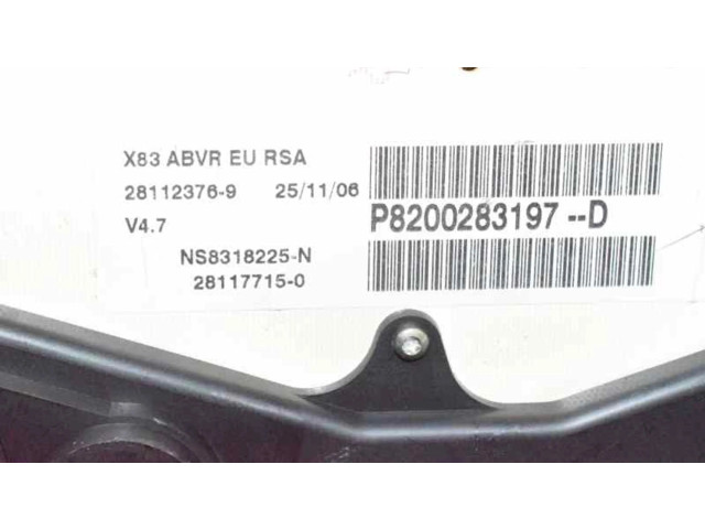 Přístrojová deska Nissan Primastar 2008 2481000Q0D, 8200283197D