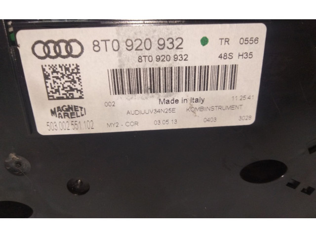 Блок предохранителей 8T0920932 Audi A5 Sportback 8TA