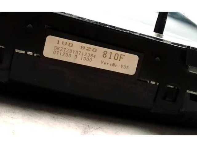 Панель приборов 1U0920810FKD0, 1U0920810FKD0   Skoda Octavia Mk1 (1U)       