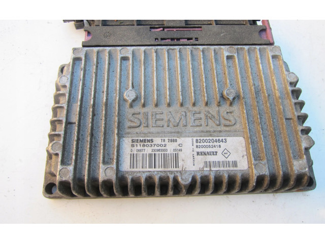 Блок управления коробкой передач 8200204643, S118037002C Renault Clio II