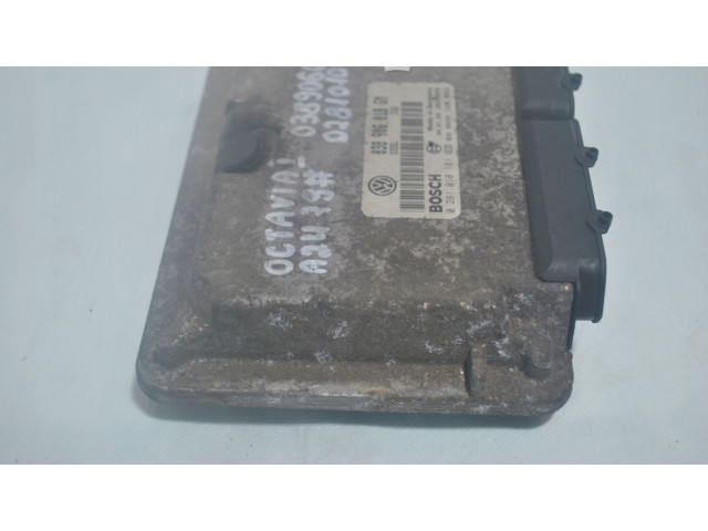 Блок управления двигателя 038906018GM, 0281010181   Skoda Octavia Mk1 (1U)