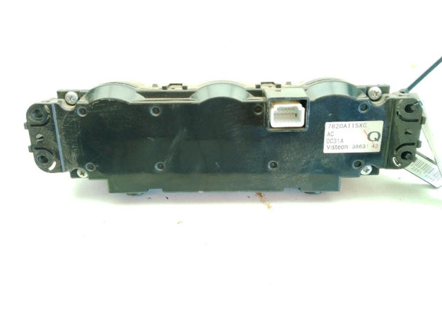 Блок управления климат-контролем 7820A115XC Mitsubishi Lancer VIII