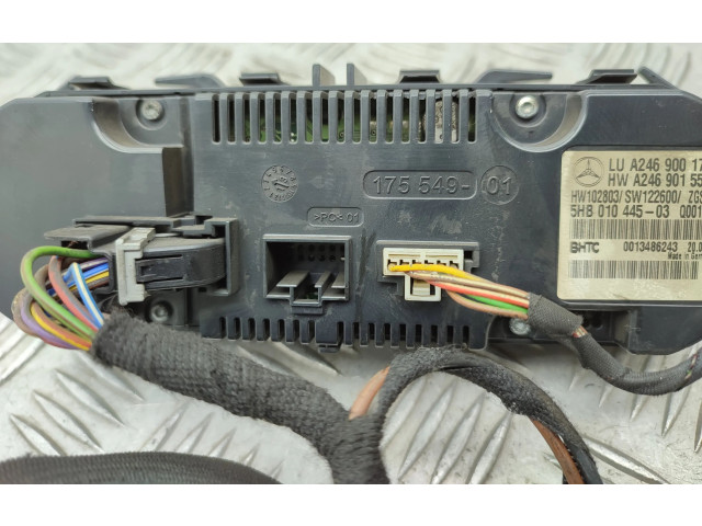 Блок управления климат-контролем A2469001708, A2469015503   Mercedes-Benz A W176