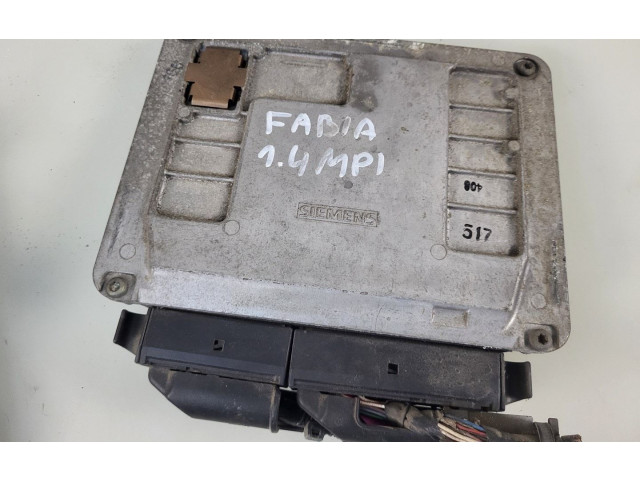 Блок управления двигателя 047906033J, 6Q2937049C   Skoda Fabia Mk1 (6Y)