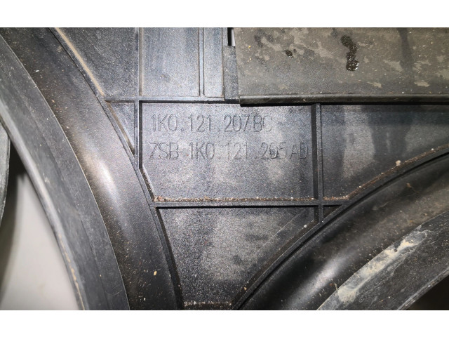 Диффузор 1K0121207BC, 1K0121205AD   Volkswagen PASSAT B7