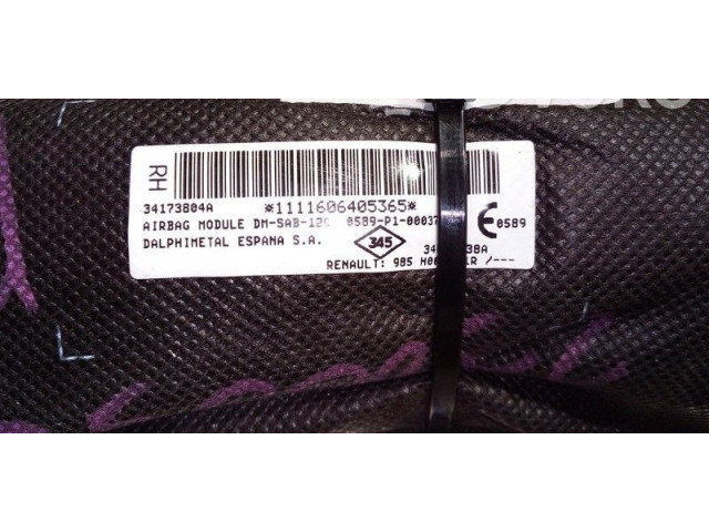 Подушка безопасности в сиденье 985H06871R, 985H06871R   Dacia Logan II