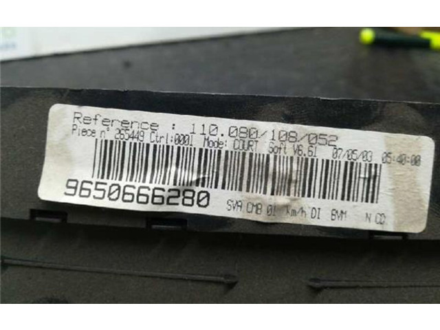 Přístrojová deska Peugeot 406 2003 9650666280