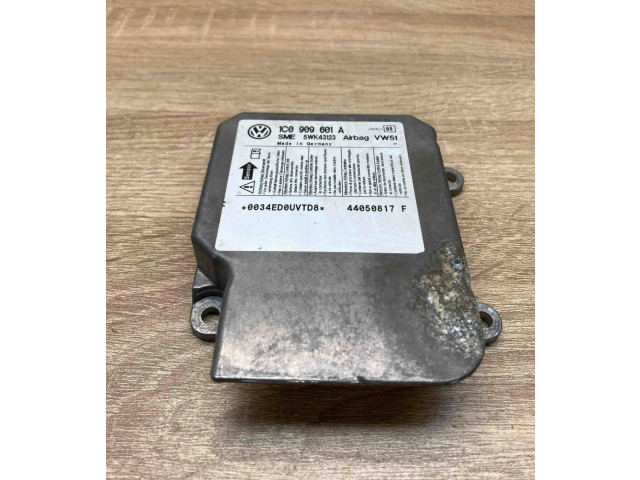 Блок подушек безопасности 1C0909601A, 5WK43123   Skoda Fabia Mk1 (6Y)