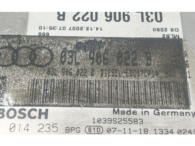 Блок управления двигателя 03L906022B8k0, 03L906022B Audi A4 Allroad