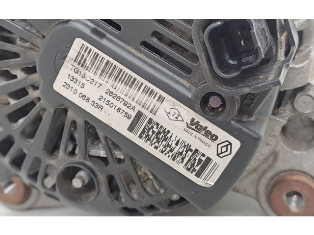 Генератор 231006833R, VALEO Dacia Duster