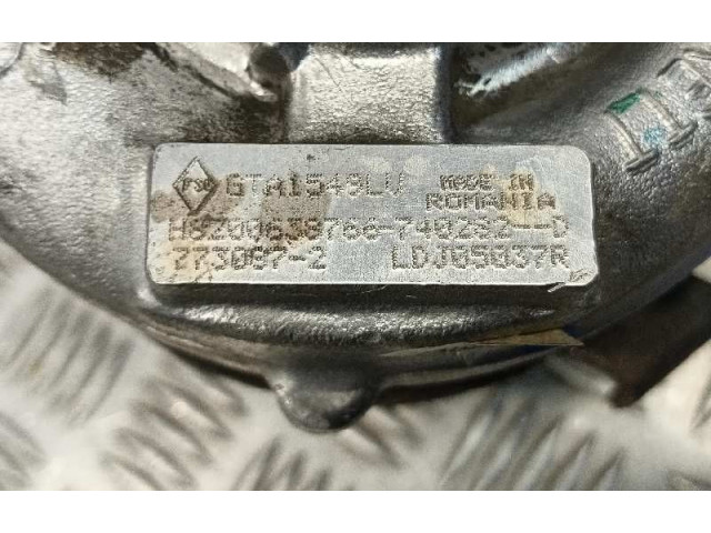 Turbodmychadlo Турбина GTA1549LV, 7730972 Nissan Qashqai+2 M9R