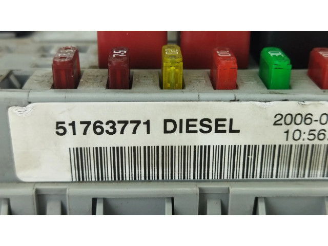 Pojistková skříňka 51763771 Fiat Doblo 2007