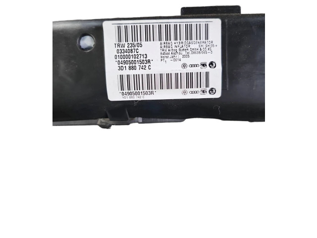Боковая подушка безопасности 3D1880742C, 0334087C Volkswagen Phaeton
