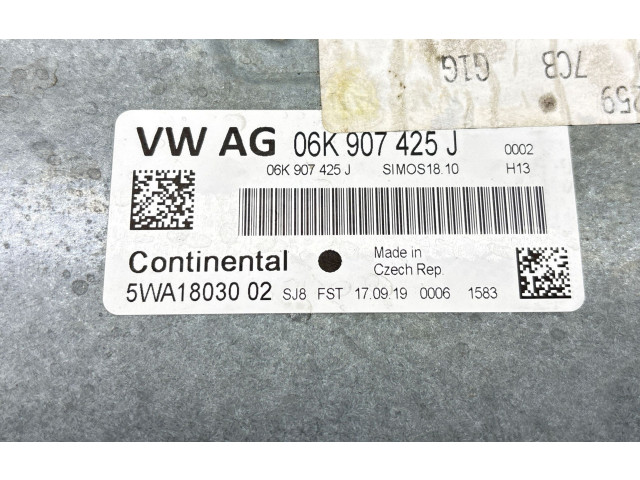 Блок управления двигателя 06K907425J, 5WA1803002   Audi Q3 F3