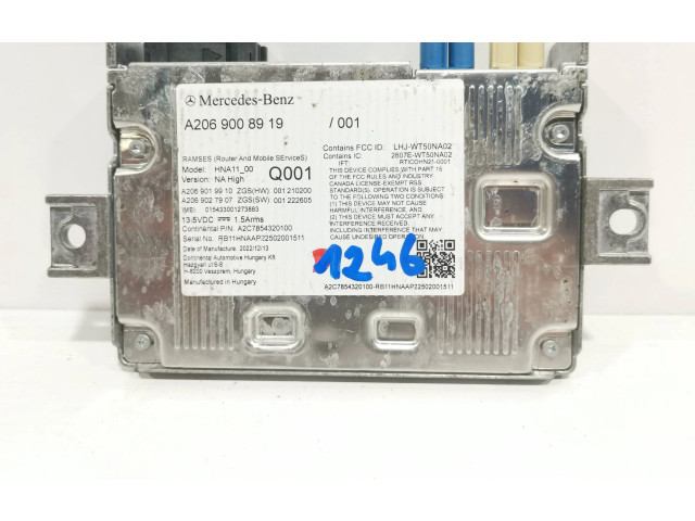 Блок управления A2069008919   Mercedes-Benz A W176