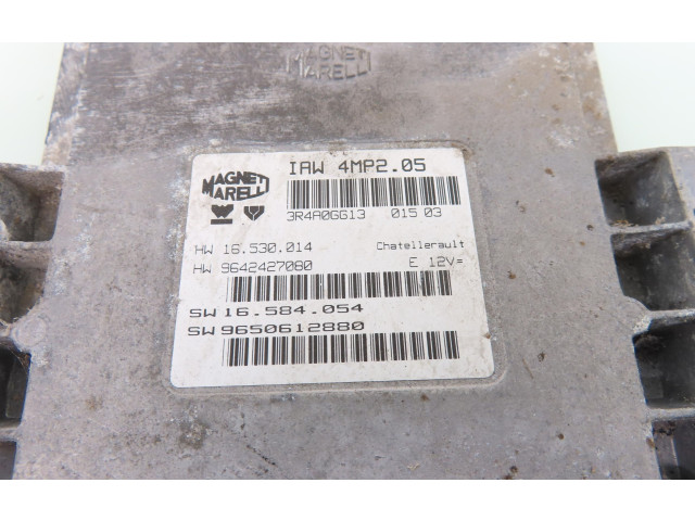 Блок управления двигателя 9650612880, IAW4MP205   Fiat Ulysse