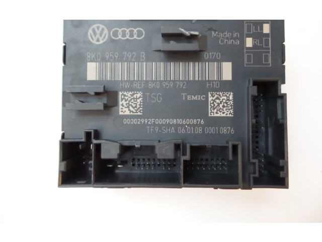 Блок управления 8K0959792B, 8K0959792B Audi A4 Allroad