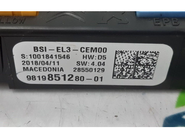 Блок управления двигателя 1629042180, 1629087180 Citroen C3 Aircross