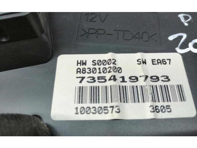 Блок управления климат-контролем    Fiat Punto (199)