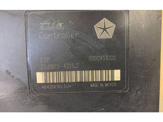 Блок АБС 25092543153, B425K15L50 Jeep Grand Cherokee (WK) 2005 - 2010 года