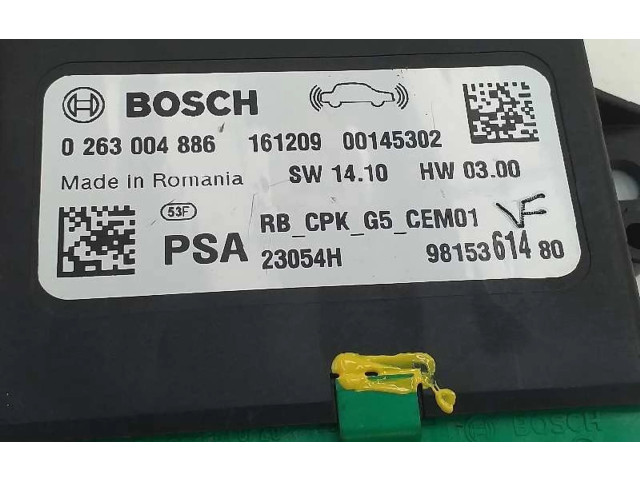 Блок управления 9815361480   Peugeot Expert