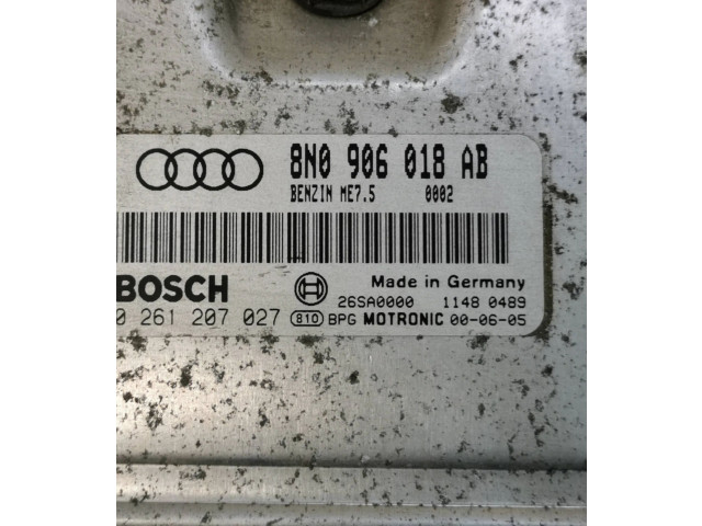 Řídící jednotka 8N0906018AB, 26SA0000 Audi TT Mk1 1999