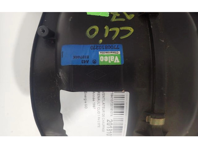 Вентилятор печки       Renault Clio I