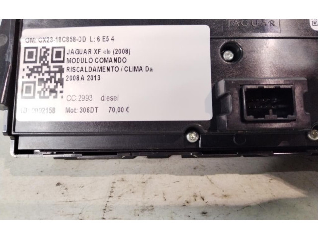 Блок управления климат-контролем CX23-18C858-DD, 306DT Jaguar XF X250