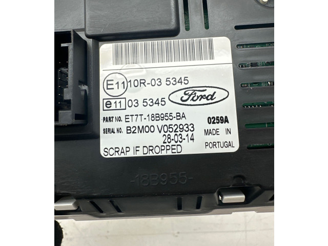 Дисплей    10R035345, E11035345   Ford Fiesta