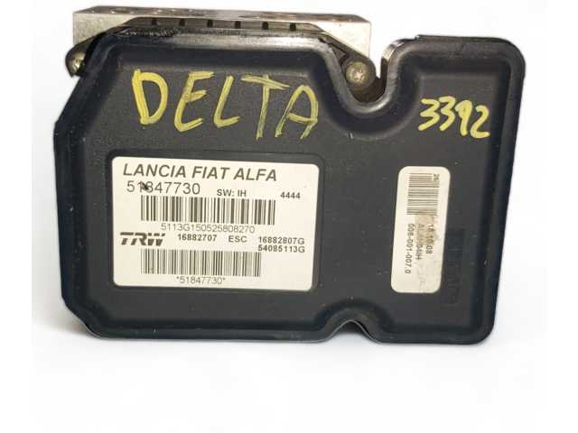 Блок АБС 51847730, 16882707 Lancia Delta III 2008 - 2014 года