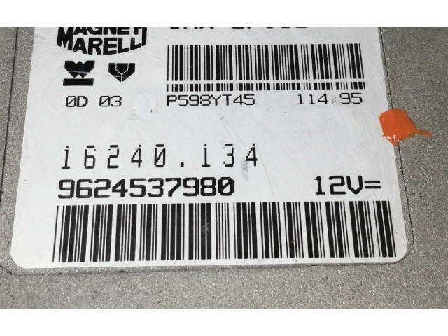 Блок управления двигателя 9624537980 Citroen Xantia