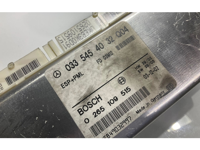 Jednotka ABS 0265250141 Mrcedes-Benz E W211 2003