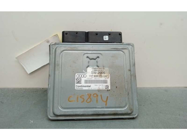 Блок управления двигателя 03F906070GH, 03F907309T Audi A3 S3 8P