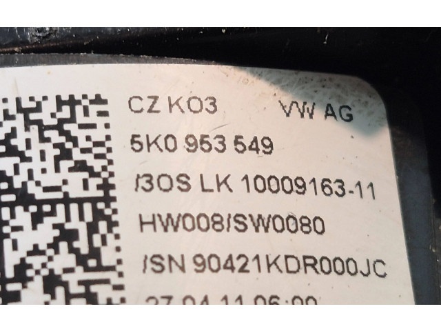 Подрулевой шлейф SRS 5K0953549, 1000916311   Volkswagen Caddy