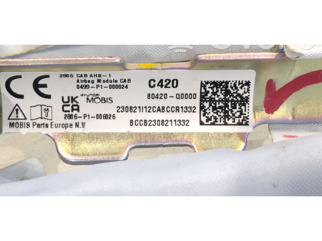 Подушка безопасности двери 80420Q0000   Hyundai Bayon
