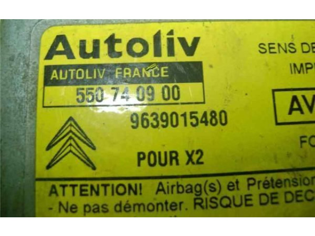 Блок подушек безопасности 9639015480, CAJAB Citroen Xantia